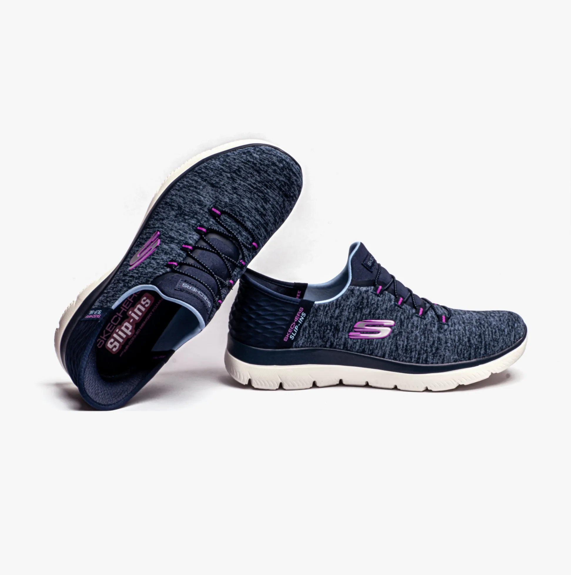 149937/NVPR SUMMITS - DAZZLING HAZE Womens Casual Shoes Navy/Purple
