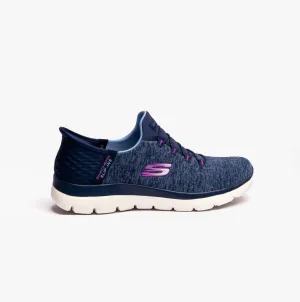 149937/NVPR SUMMITS - DAZZLING HAZE Womens Casual Shoes Navy/Purple