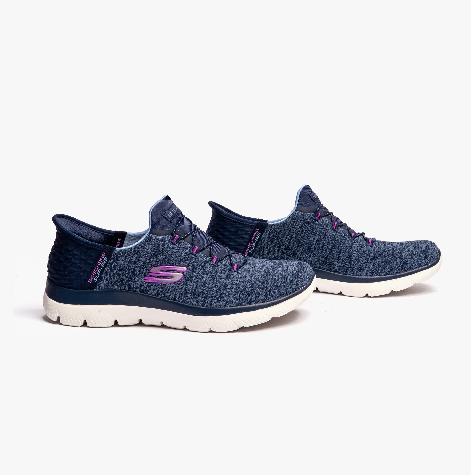 149937/NVPR SUMMITS - DAZZLING HAZE Womens Casual Shoes Navy/Purple