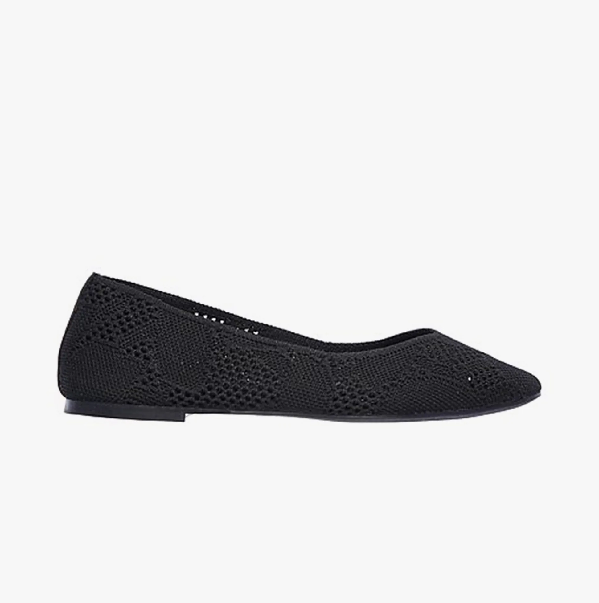 158019/BLK CLEO - KNITTY CITY Womens Shoes Black