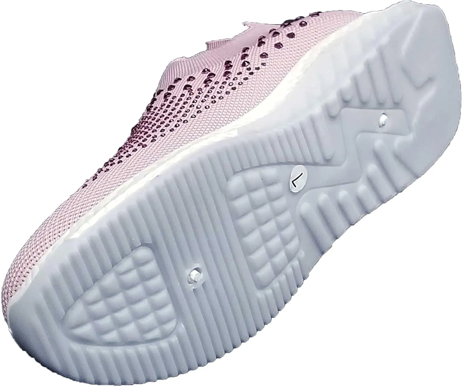 7K Slip On Sneakers for Women, Ultra Light Fashion Tennis Shoes, Breathable Mesh Fabric