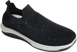 7K Slip On Sneakers for Women, Ultra Light Fashion Tennis Shoes, Breathable Mesh Fabric