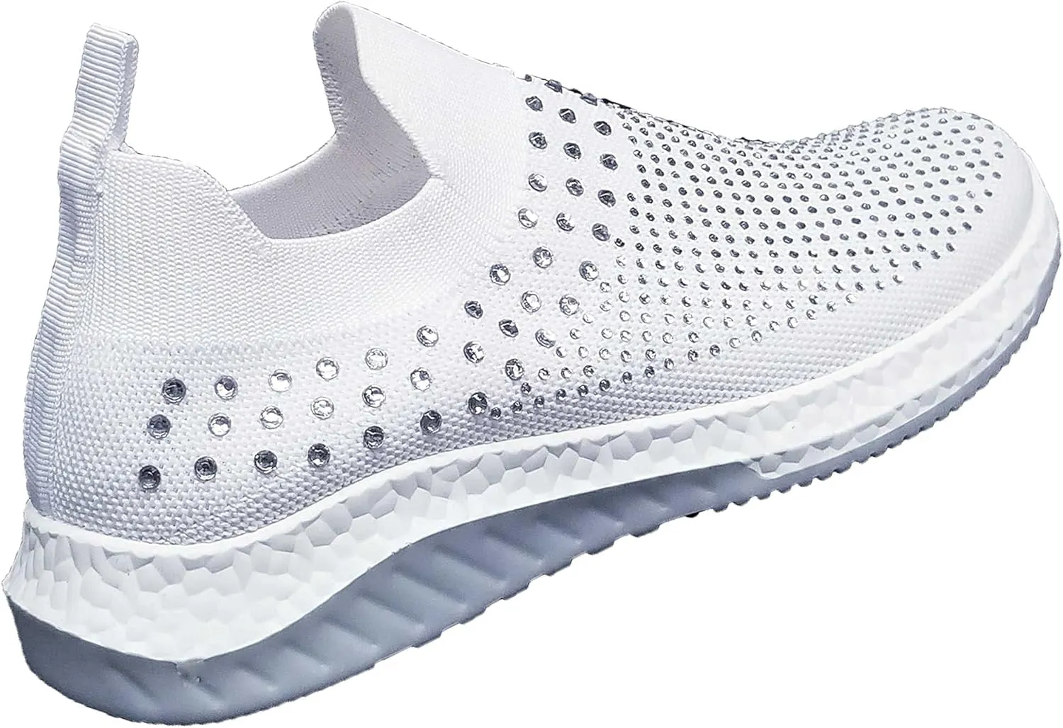 7K Slip On Sneakers for Women, Ultra Light Fashion Tennis Shoes, Breathable Mesh Fabric