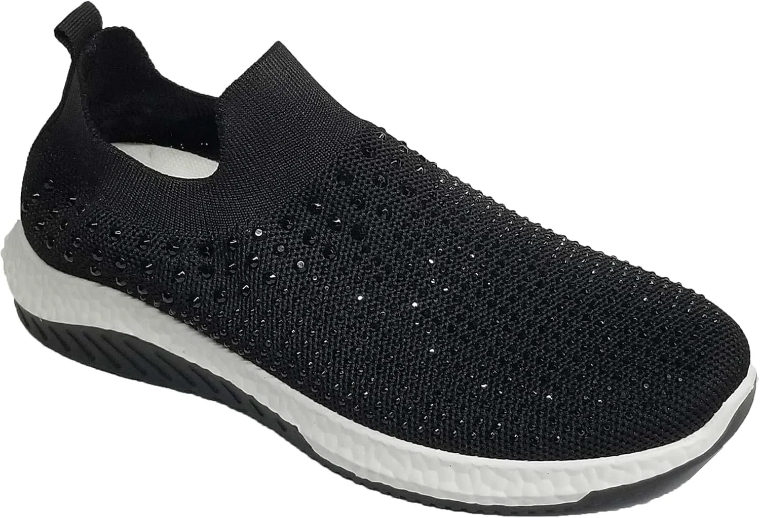 7K Slip On Sneakers for Women, Ultra Light Fashion Tennis Shoes, Breathable Mesh Fabric