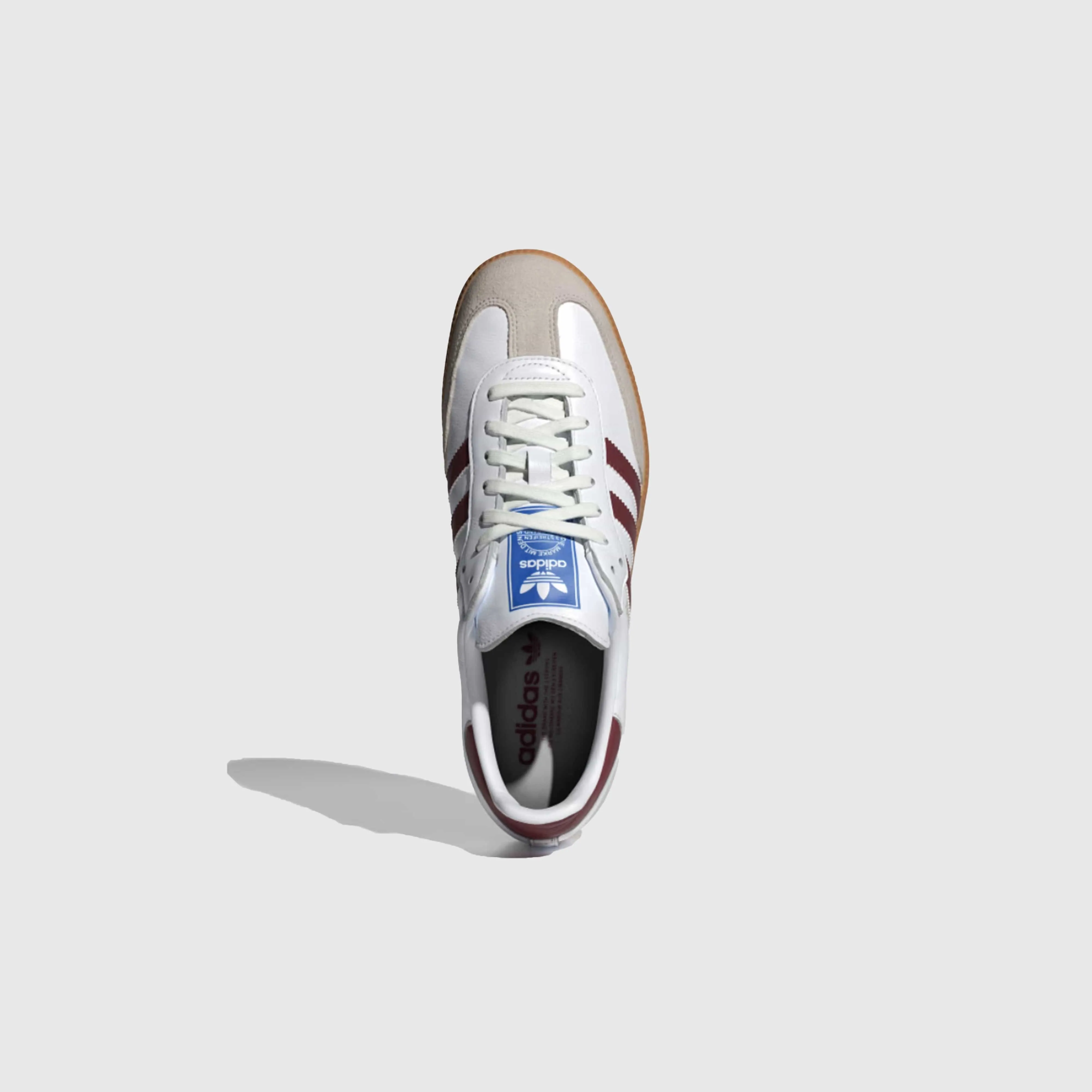 Adidas Samba OG - Cloud White / Collegiate Burgundy / Gum