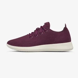 Allbirds Wool Runners - Dark Pink (Cream Sole)