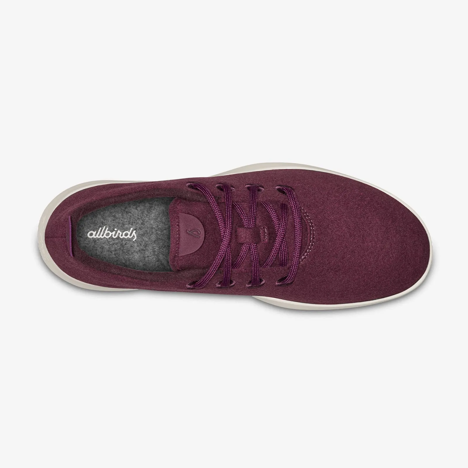 Allbirds Wool Runners - Dark Pink (Cream Sole)