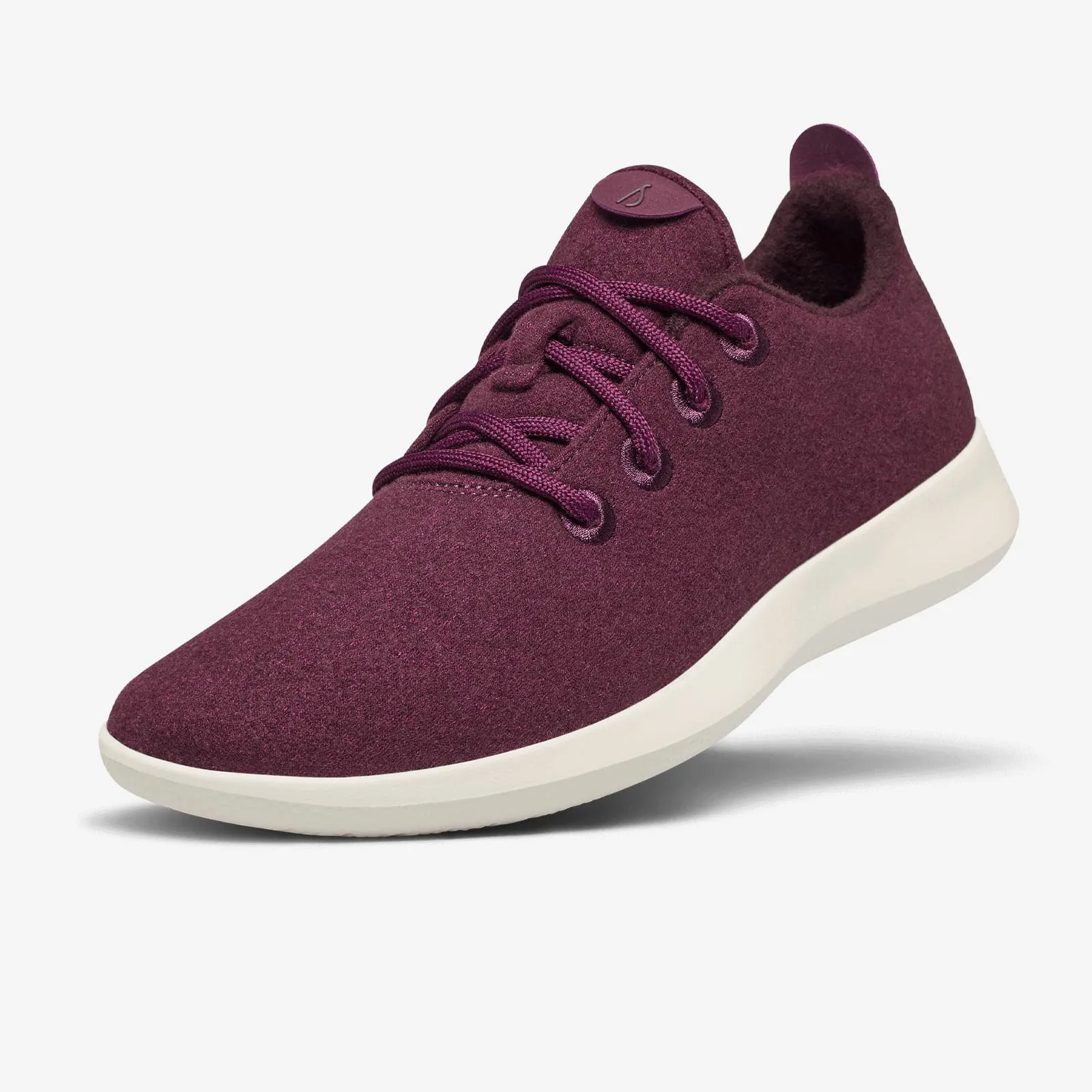 Allbirds Wool Runners - Dark Pink (Cream Sole)