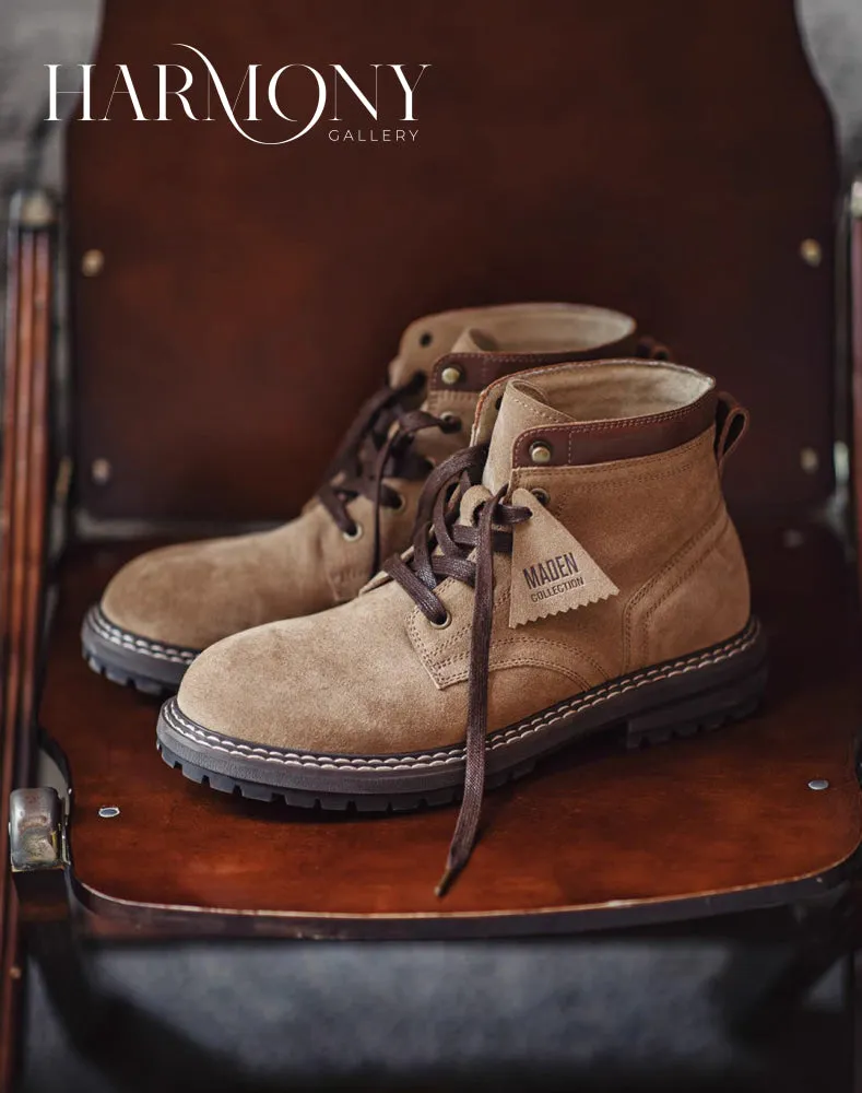 American Desert Genuine Leather Outdoor Men's Work Boot