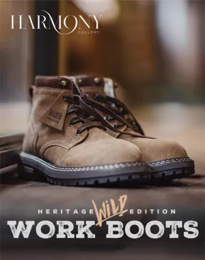 American Desert Genuine Leather Outdoor Men's Work Boot