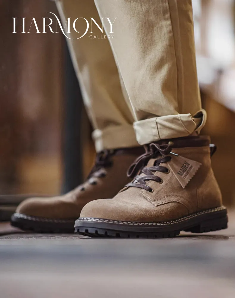 American Desert Genuine Leather Outdoor Men's Work Boot
