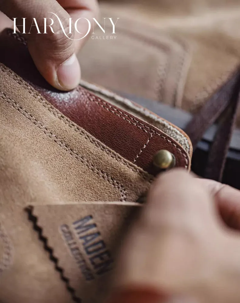 American Desert Genuine Leather Outdoor Men's Work Boot