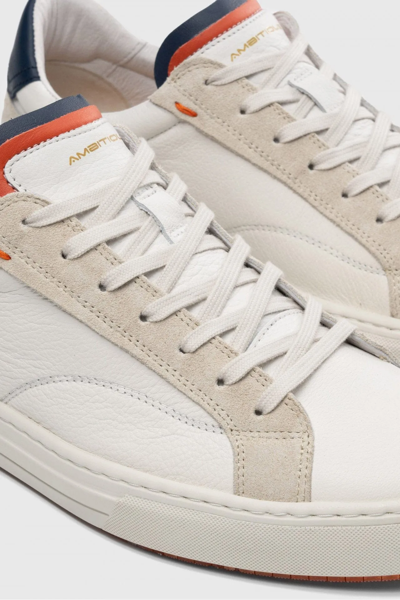 Anopolis Lace Up Sneakers - White/Navy