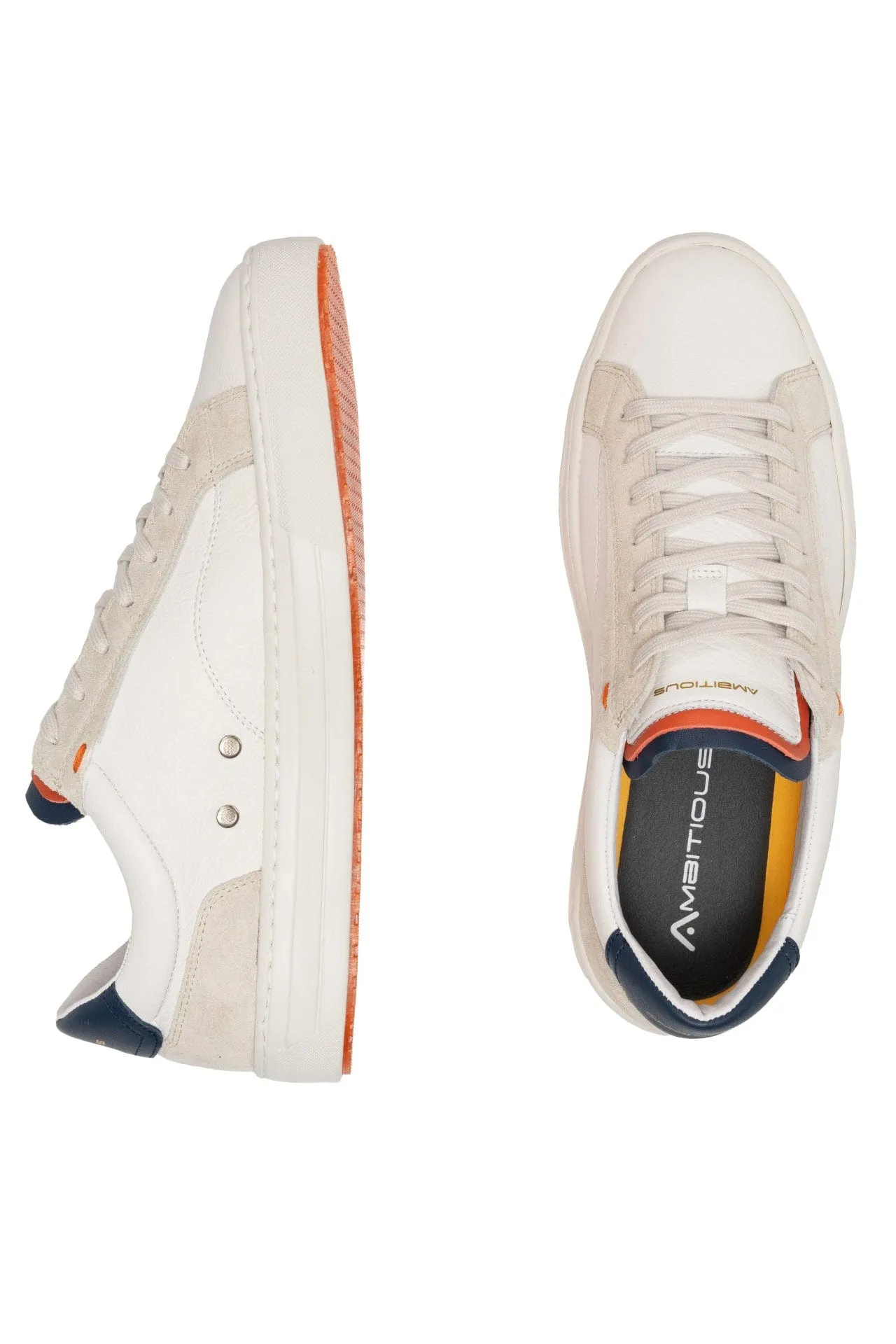 Anopolis Lace Up Sneakers - White/Navy