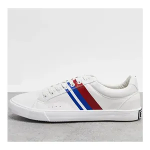 Asos- Topman Trainers With Stripe In White