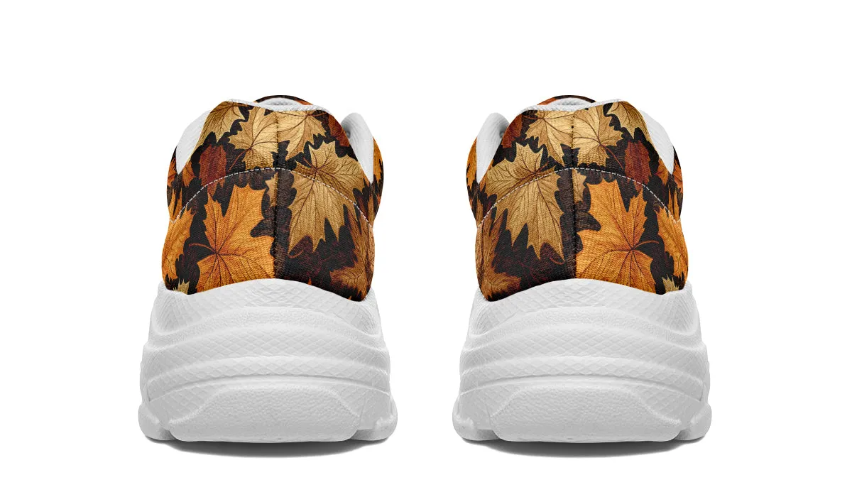 Autumn Leaves Chunky Sneakers