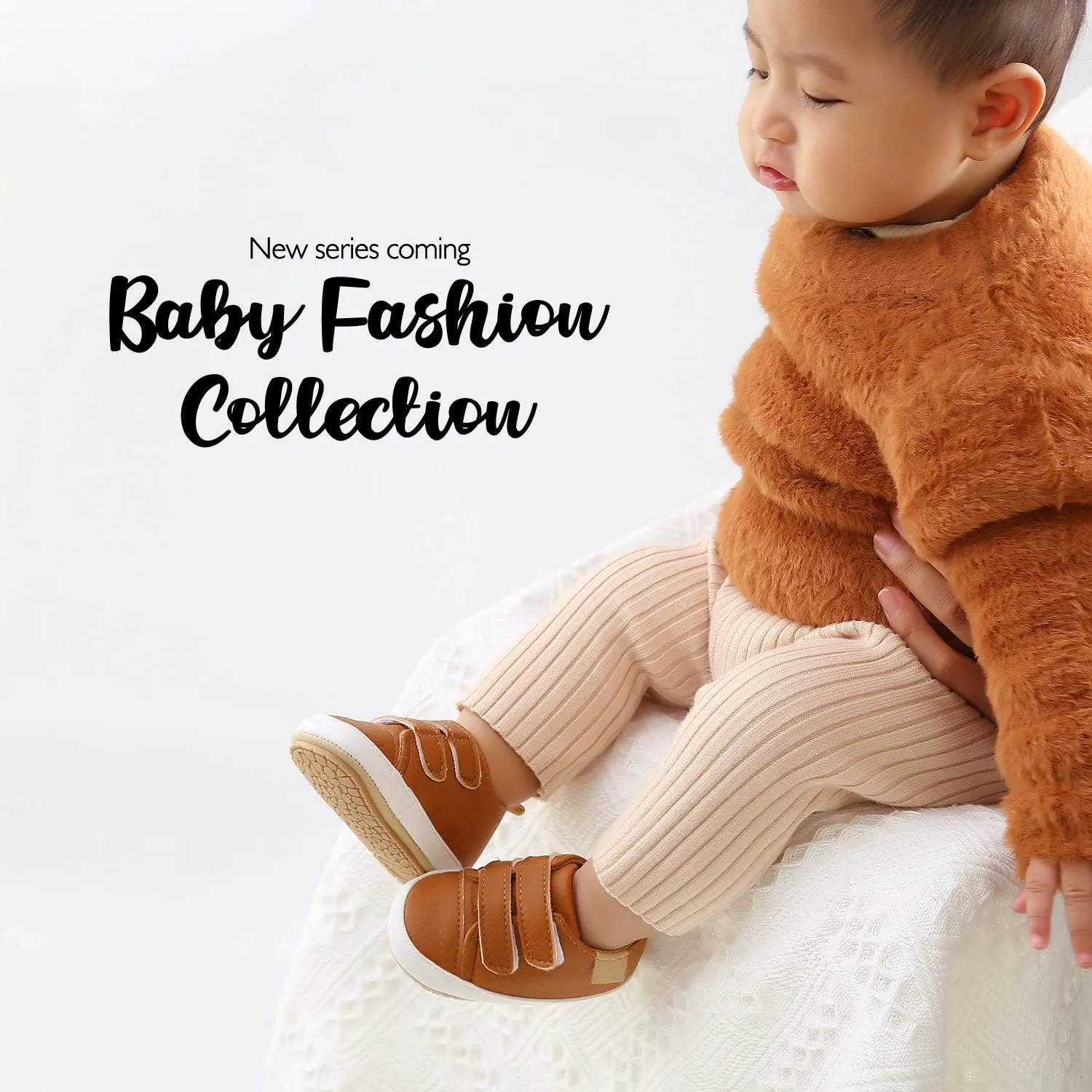 Baby Boys Girls Shoes Non-Slip Rubber Sole High-Top PU Leather Sneakers Infant First Walking Shoes Toddler Crib Shoes Newborn Loafers Flats.