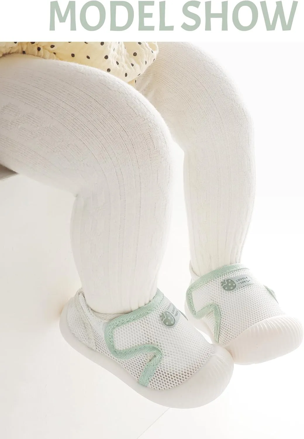 Baby Toddler First Walking Shoes Slip On Soft Sneakers Breathable Mesh Sandals Wide Toe Summer Shoes 6-36 Months