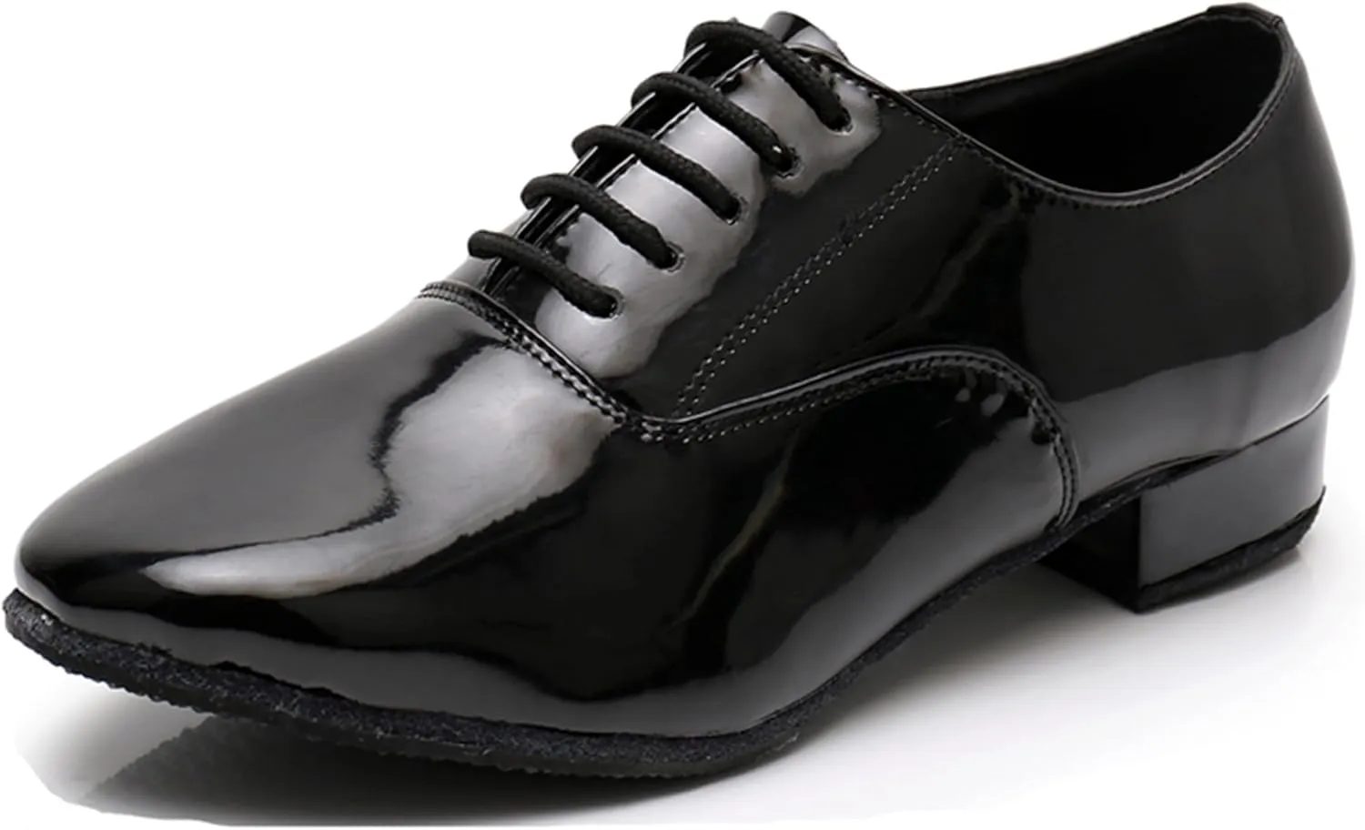 Ballroom Dance Shoes for Men Lace-up Latin Performance Dancing Shoes X8002