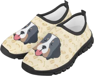 Big Kids Cute Slip-On Walking Sneakers Casual Tennis Loafers Shoes Breathable Workout Sneakers Lightweight Travel Shoes US Size 11-15