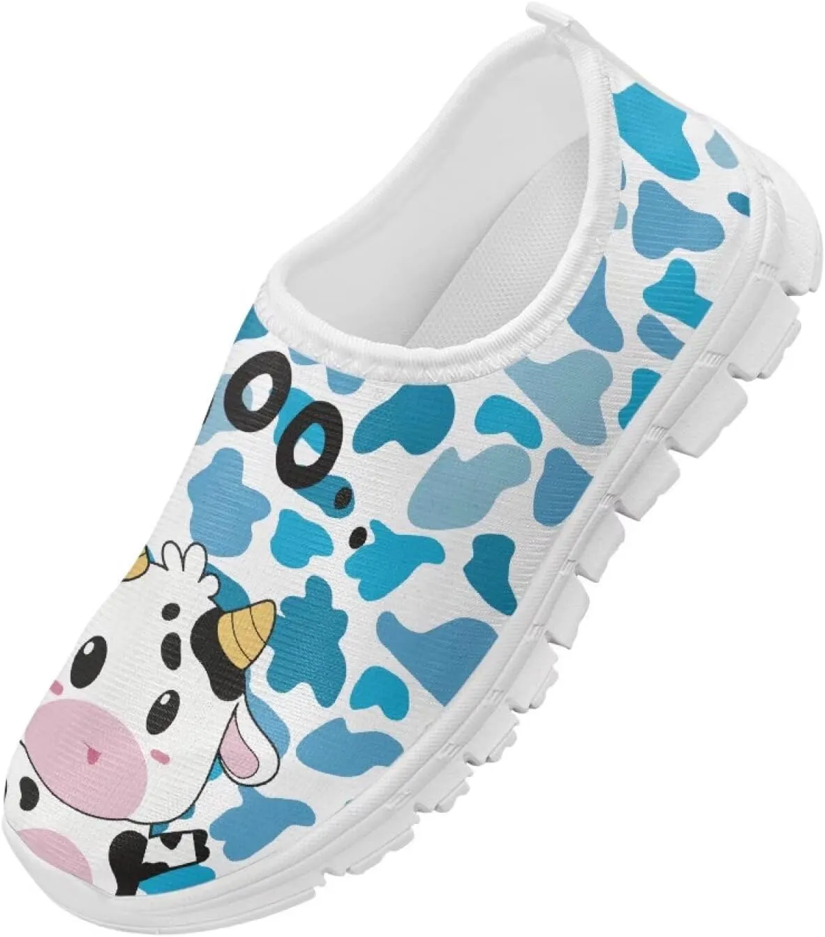 Big Kids Slip-On Walking Sneakers Casual Tennis Loafers Shoes Breathable Workout Sneakers Lightweight Travel Shoes US Size 11-15