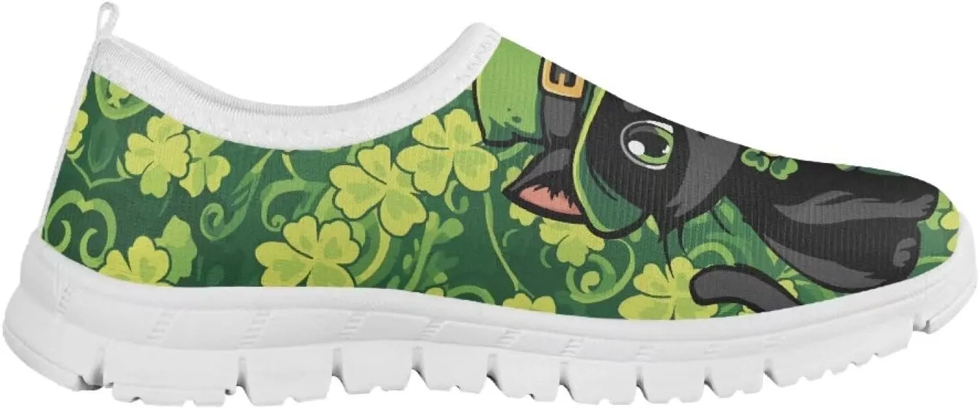 Big Kids Slip-On Walking Sneakers Casual Travel Loafers Tennis Shoes Breathable Workout Sneakers Lightweight Shoes US Size 11-15