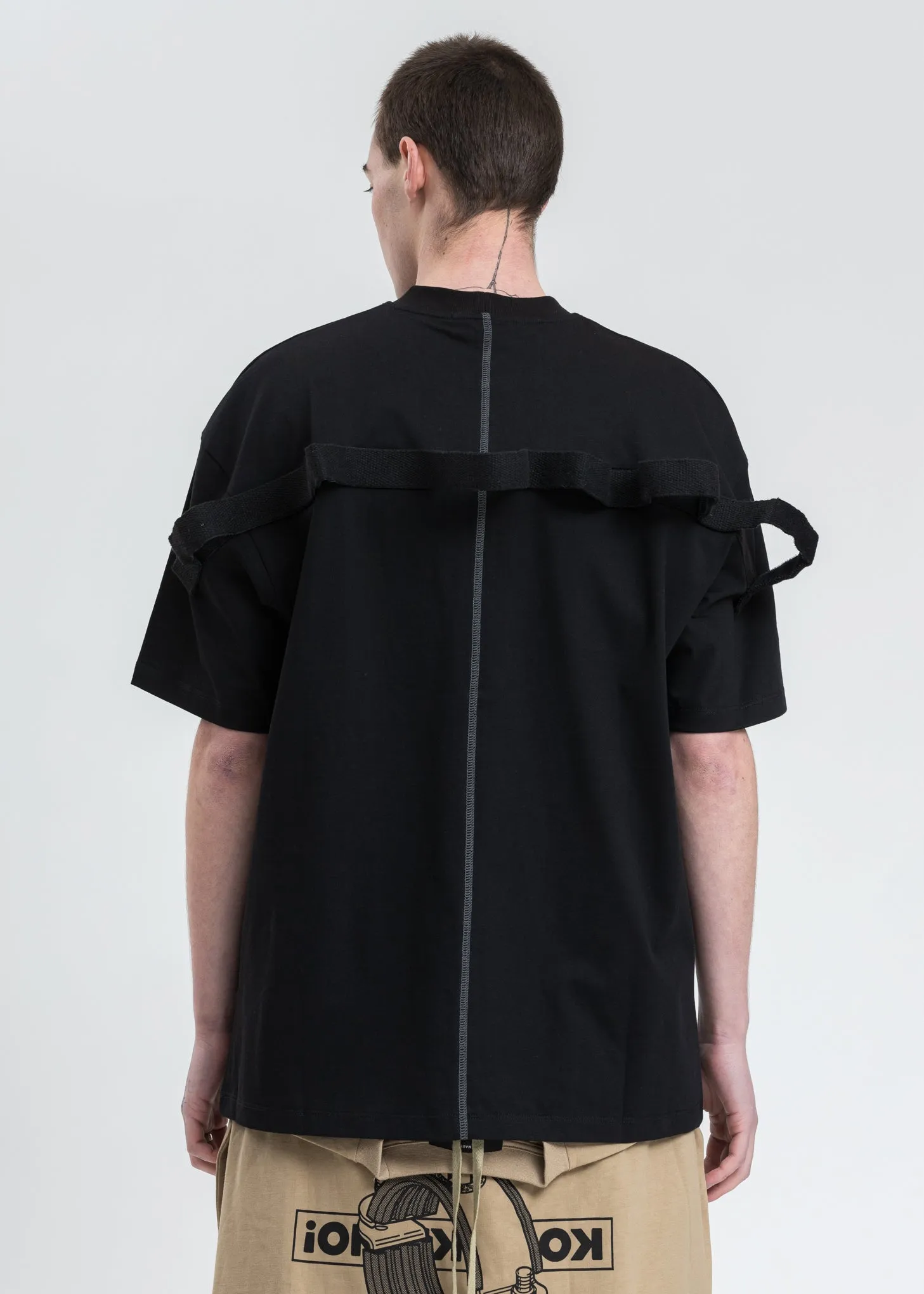 Black Guiding Logo T-Shirt