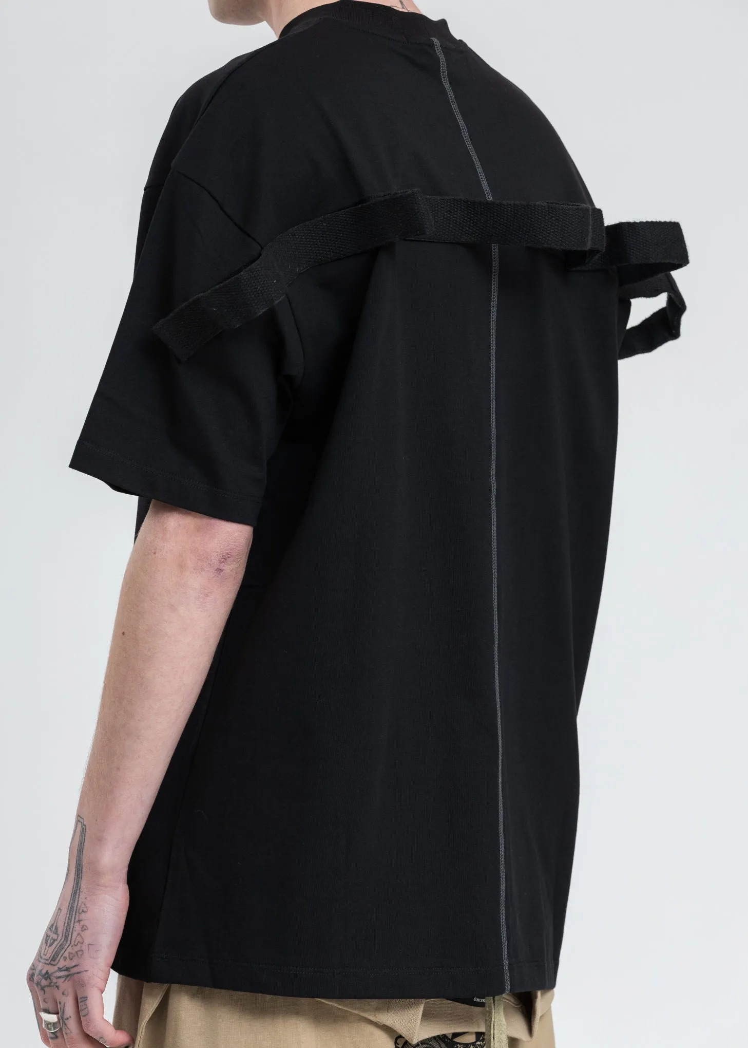 Black Guiding Logo T-Shirt