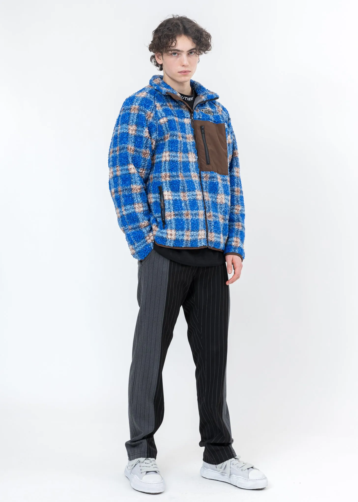 Black Shock Stripe Pants