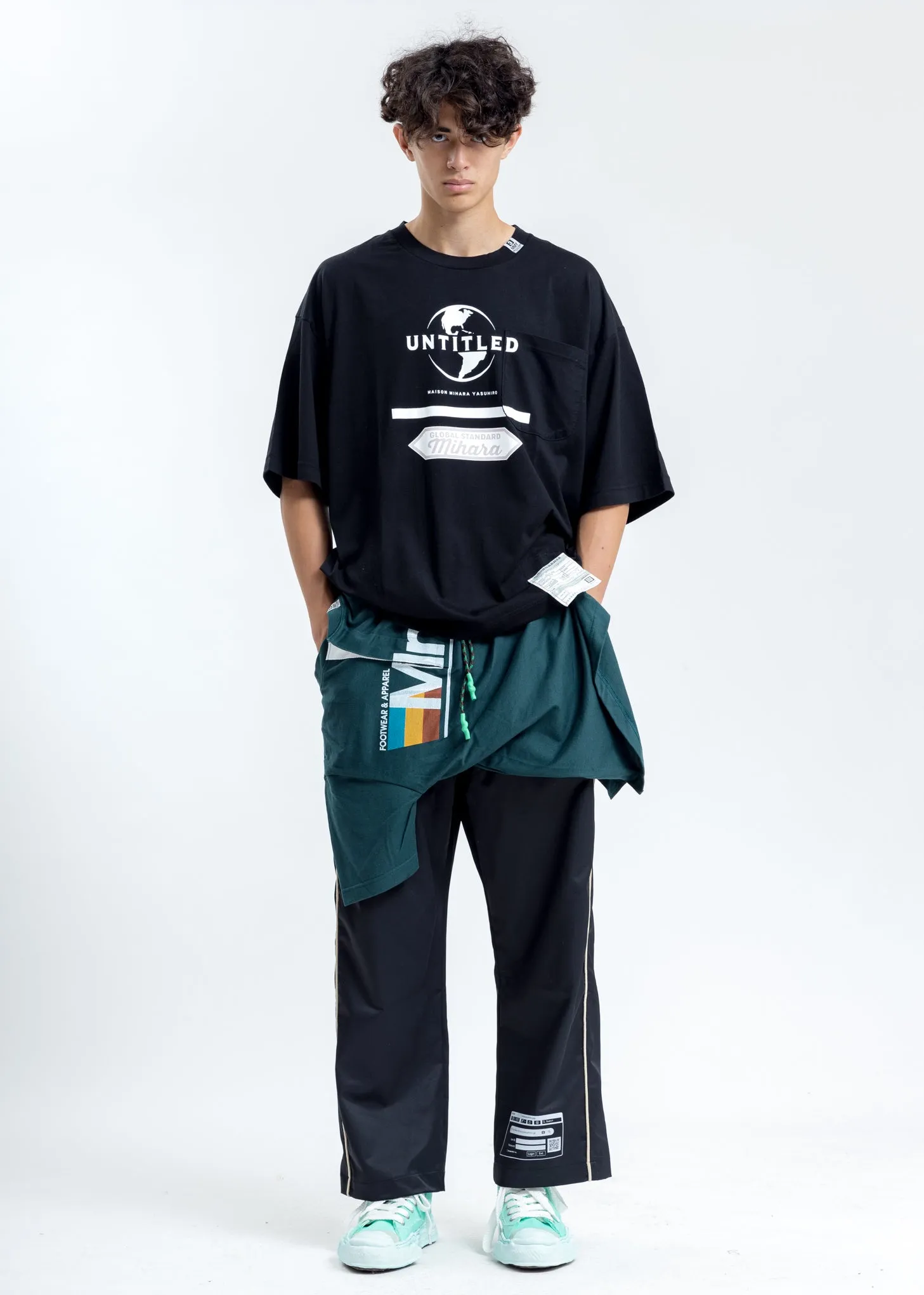 Black UNTITLED Printed T-Shirt