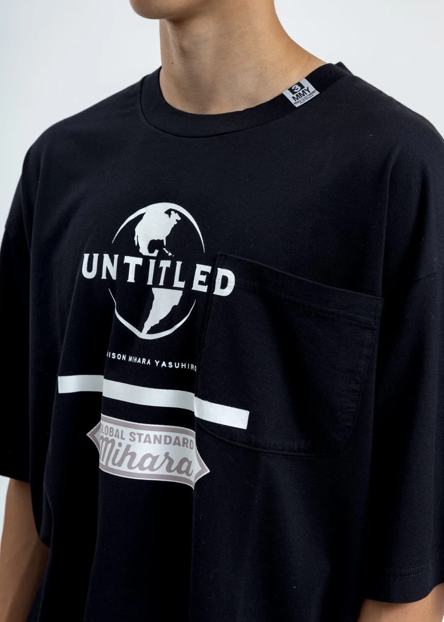 Black UNTITLED Printed T-Shirt