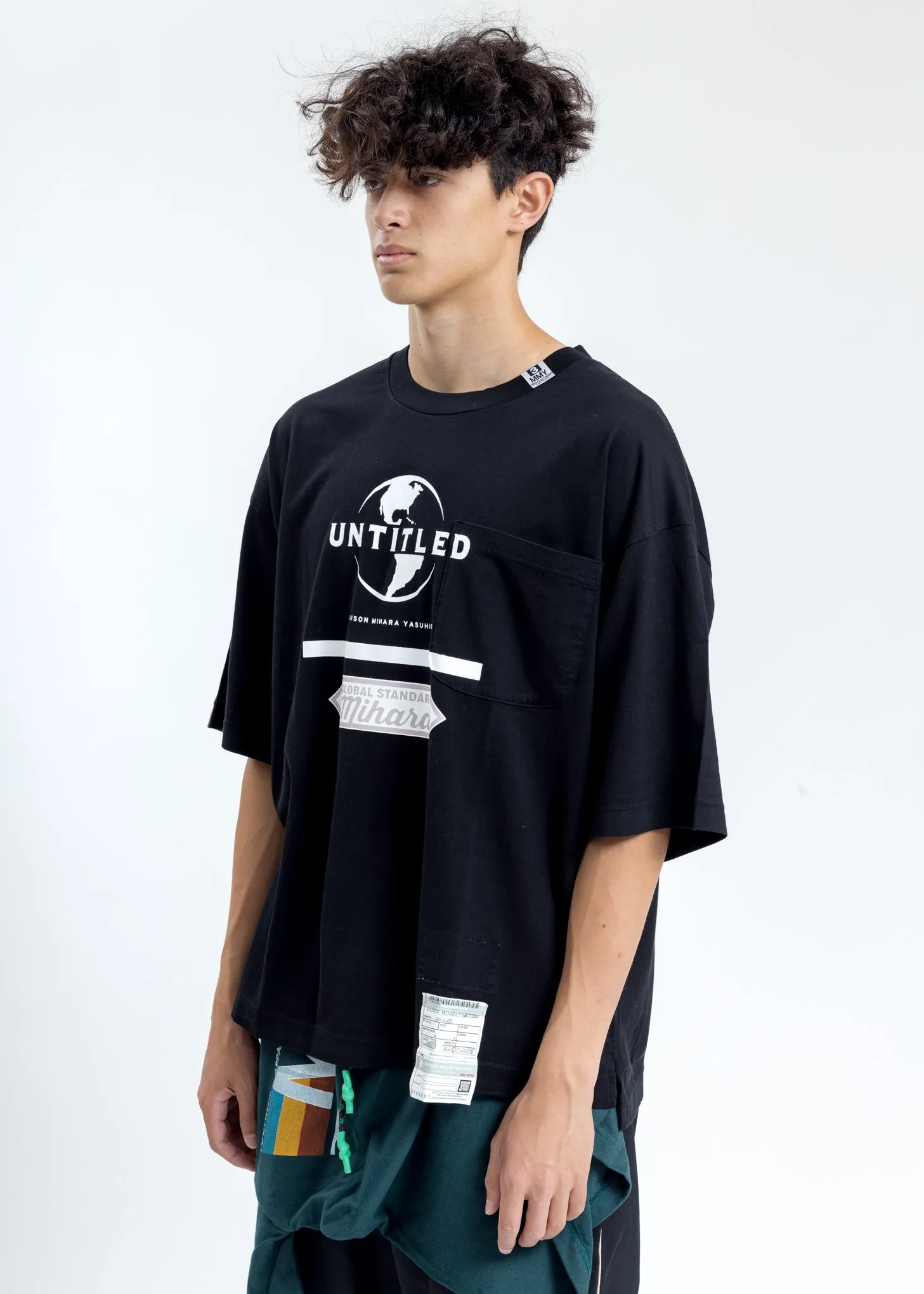 Black UNTITLED Printed T-Shirt