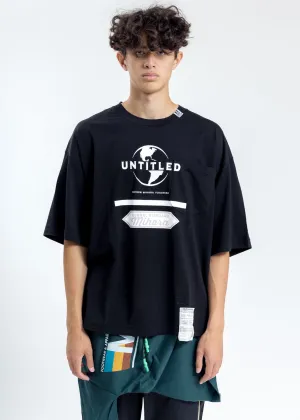 Black UNTITLED Printed T-Shirt