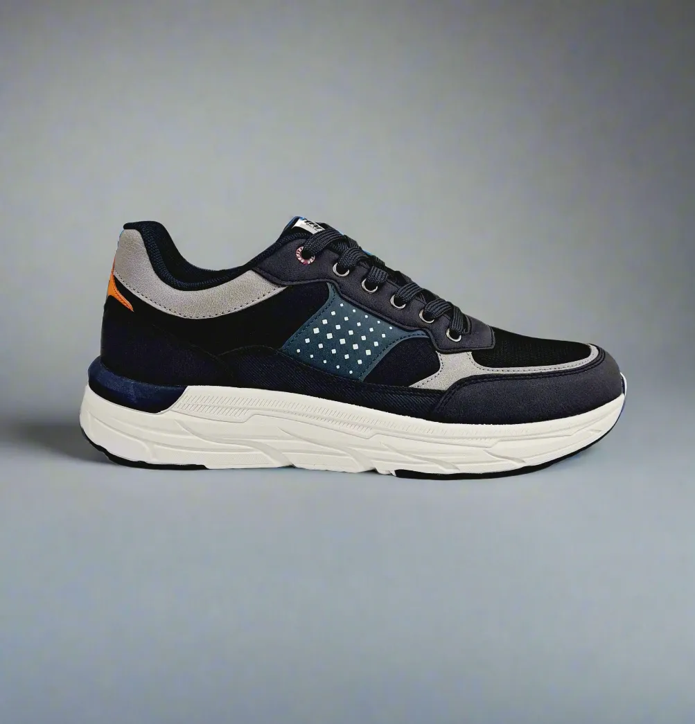 BLUE CONTRAST TRAINERS