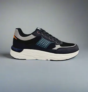 BLUE CONTRAST TRAINERS