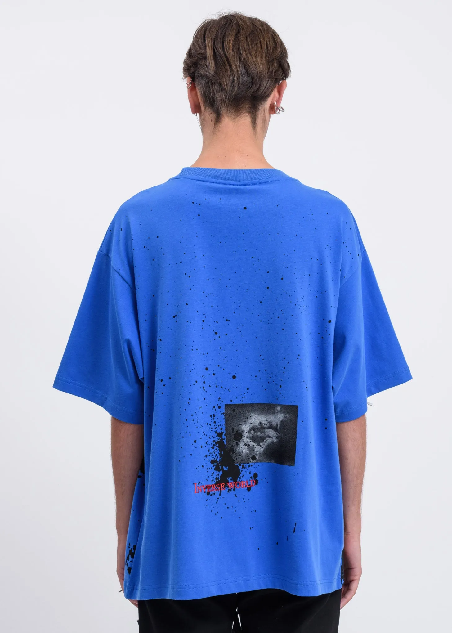Blue Splatter T-Shirt