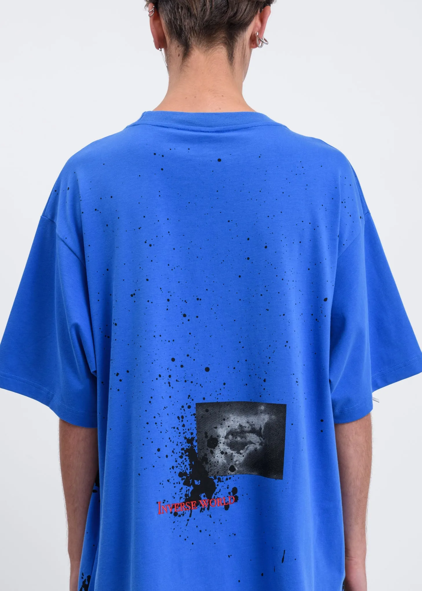 Blue Splatter T-Shirt