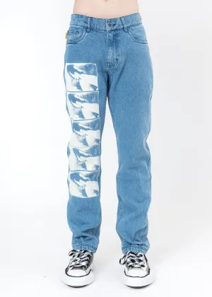 Blue Swallow Denim Jeans