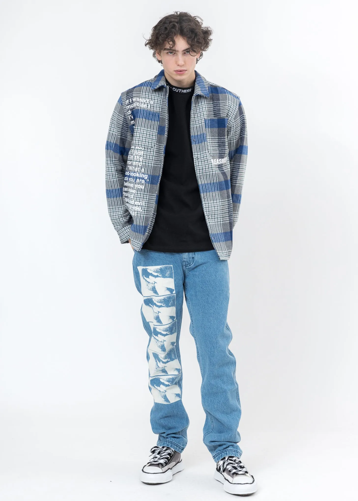 Blue Swallow Denim Jeans