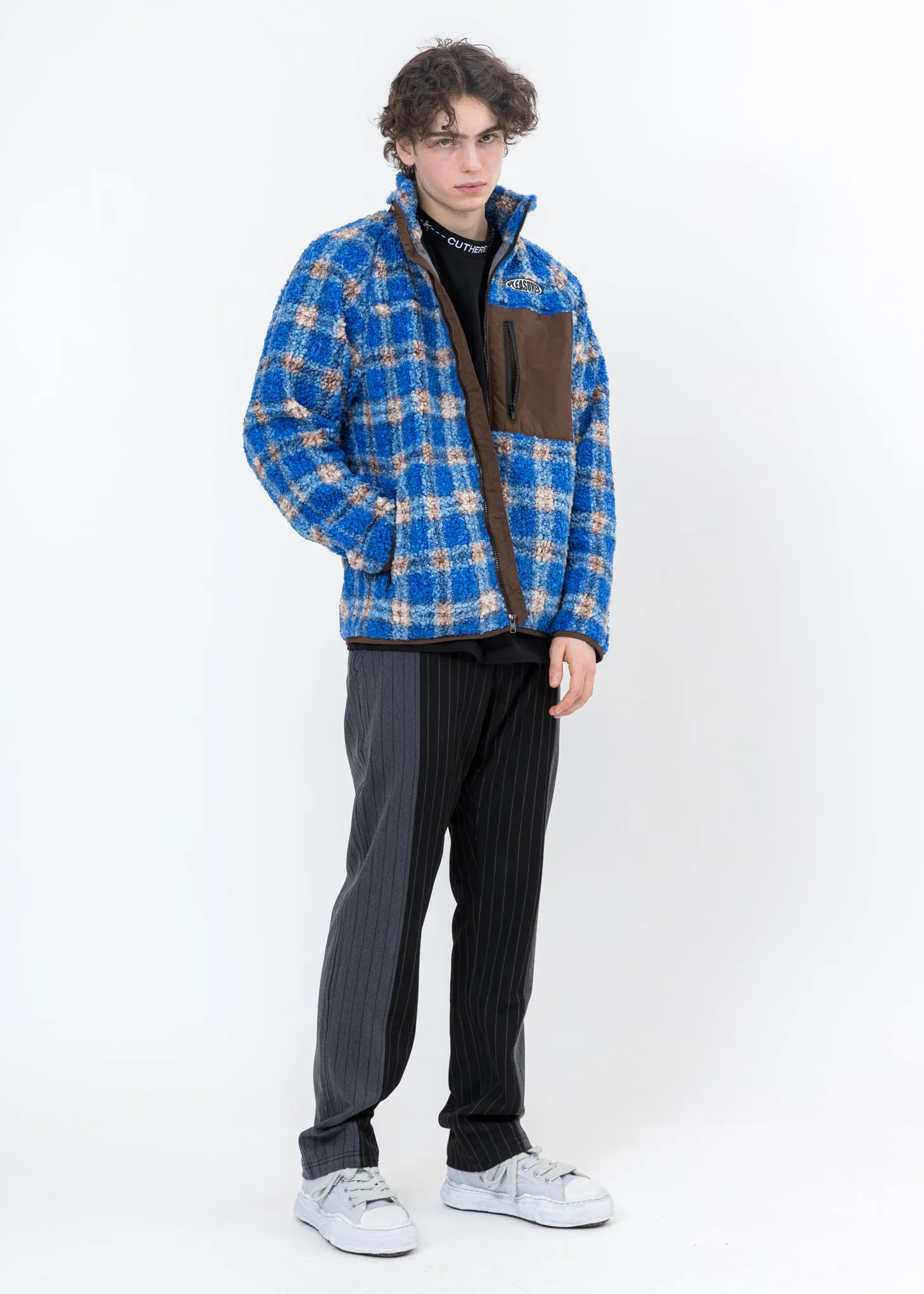 Blue Wraith Poodle Fleece Jacket