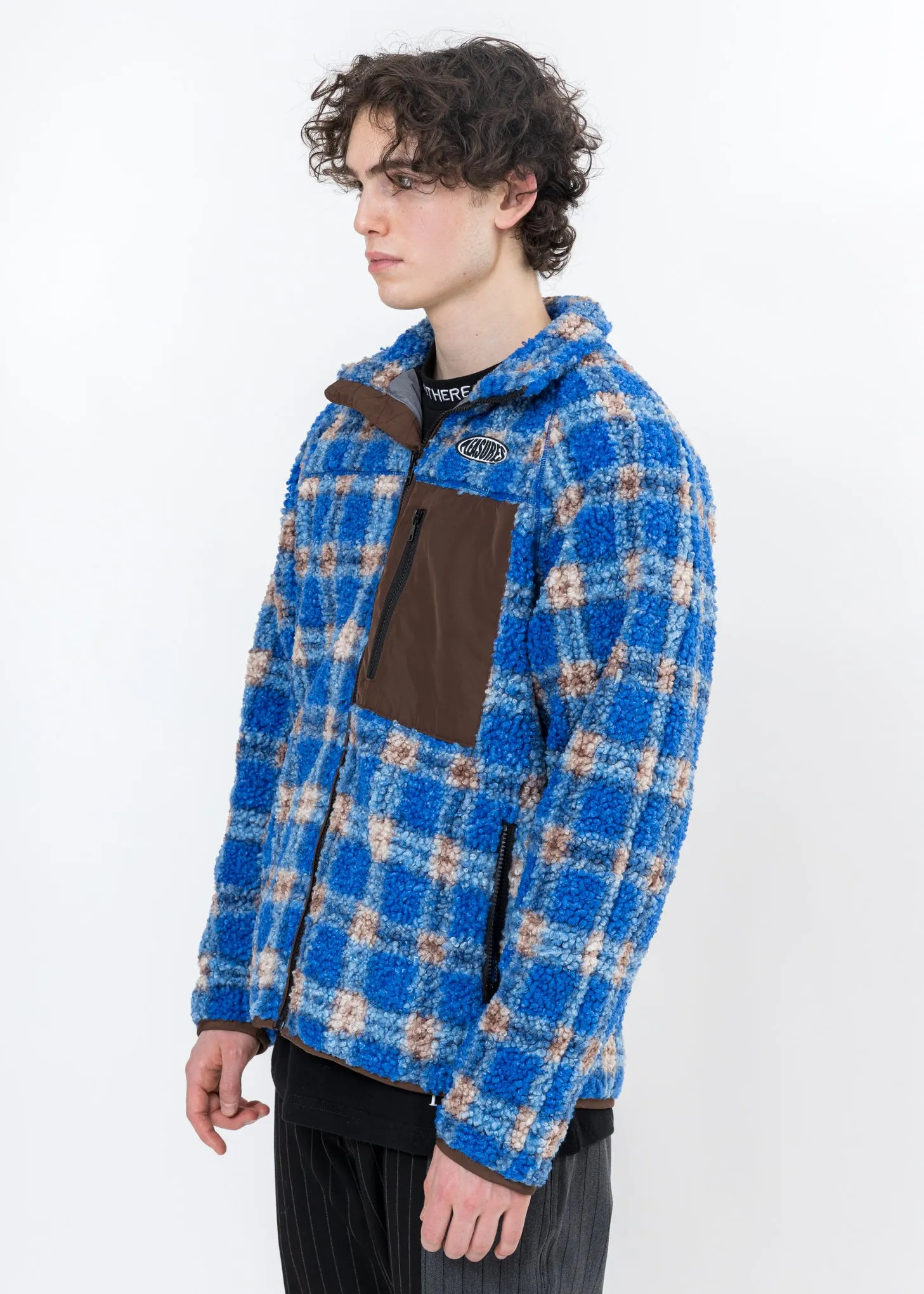 Blue Wraith Poodle Fleece Jacket
