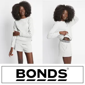 Bonds Essentials Terry Pullover - Womens Jumper New Grey Marle