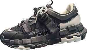 BORAMAX Slip On Fashion Sneakers Men's Breathable Running Shoes Men's Walking Shoes Retro Loafers Sports Shoes