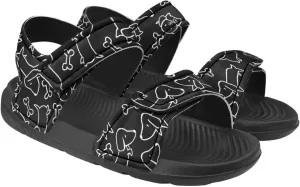Boys' Fashion Sandals with Cool Print, Non-slip, Hook and Loop Design, for Beach, Park, Water Activities
