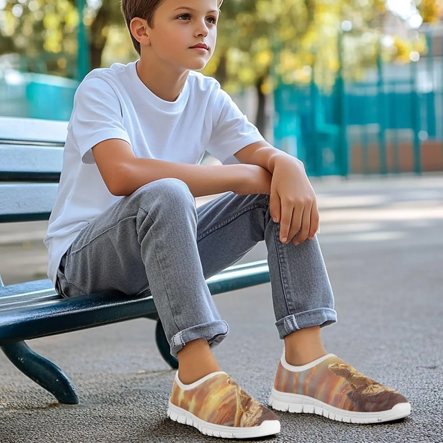 Boys Slip On Shoes Sneakers Casual Little Kids Athletic Tennis Shoes