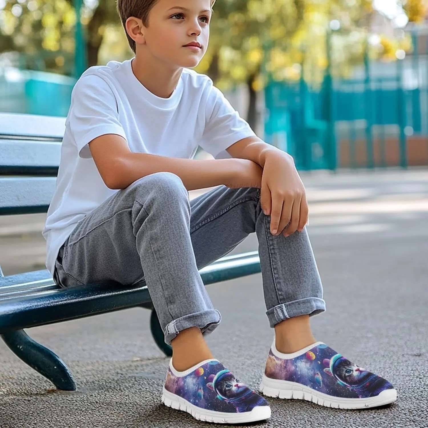 Boys Slip On Shoes Sneakers Casual Little Kids Athletic Tennis Shoes