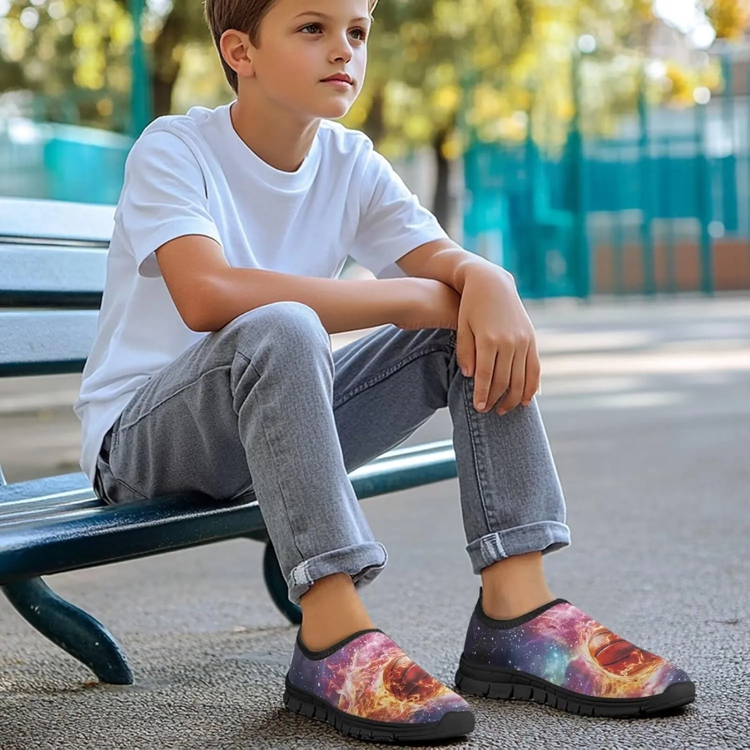 Boys Slip On Shoes Sneakers Casual Little Kids Athletic Tennis Shoes
