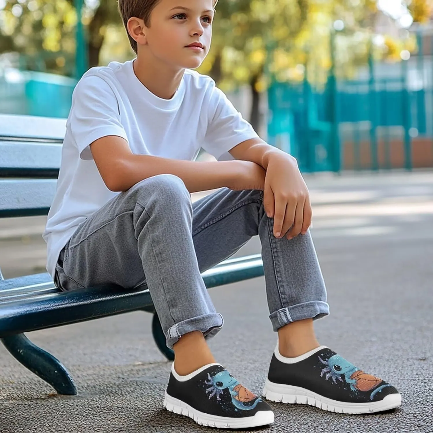 Boys Slip On Shoes Sneakers Casual Little Kids Athletic Tennis Shoes