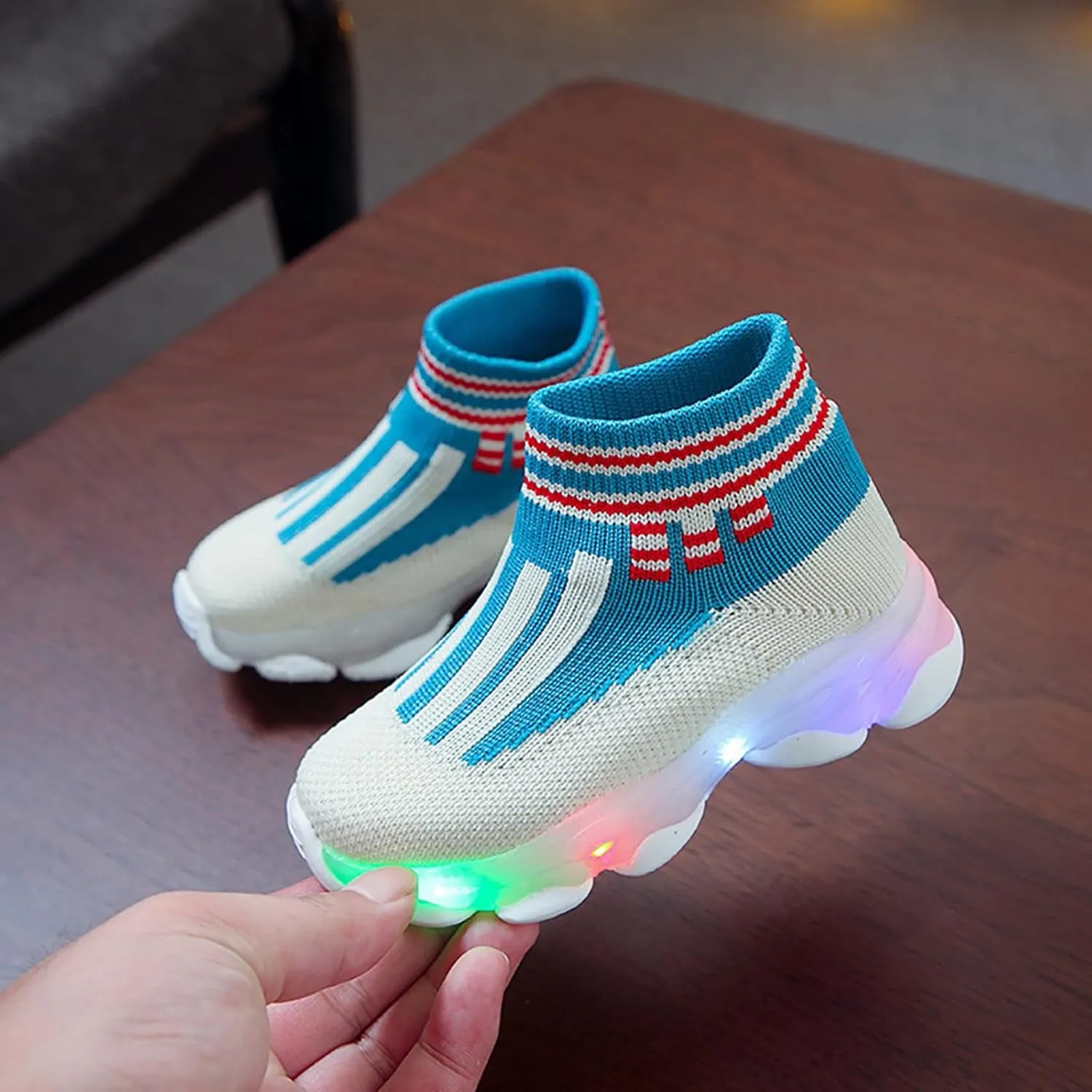Boys' Sneakers 1-6 Years Children Kids Baby Girls Sneakers Bling Led Light Casual Sport Shoes Baby Sneakers