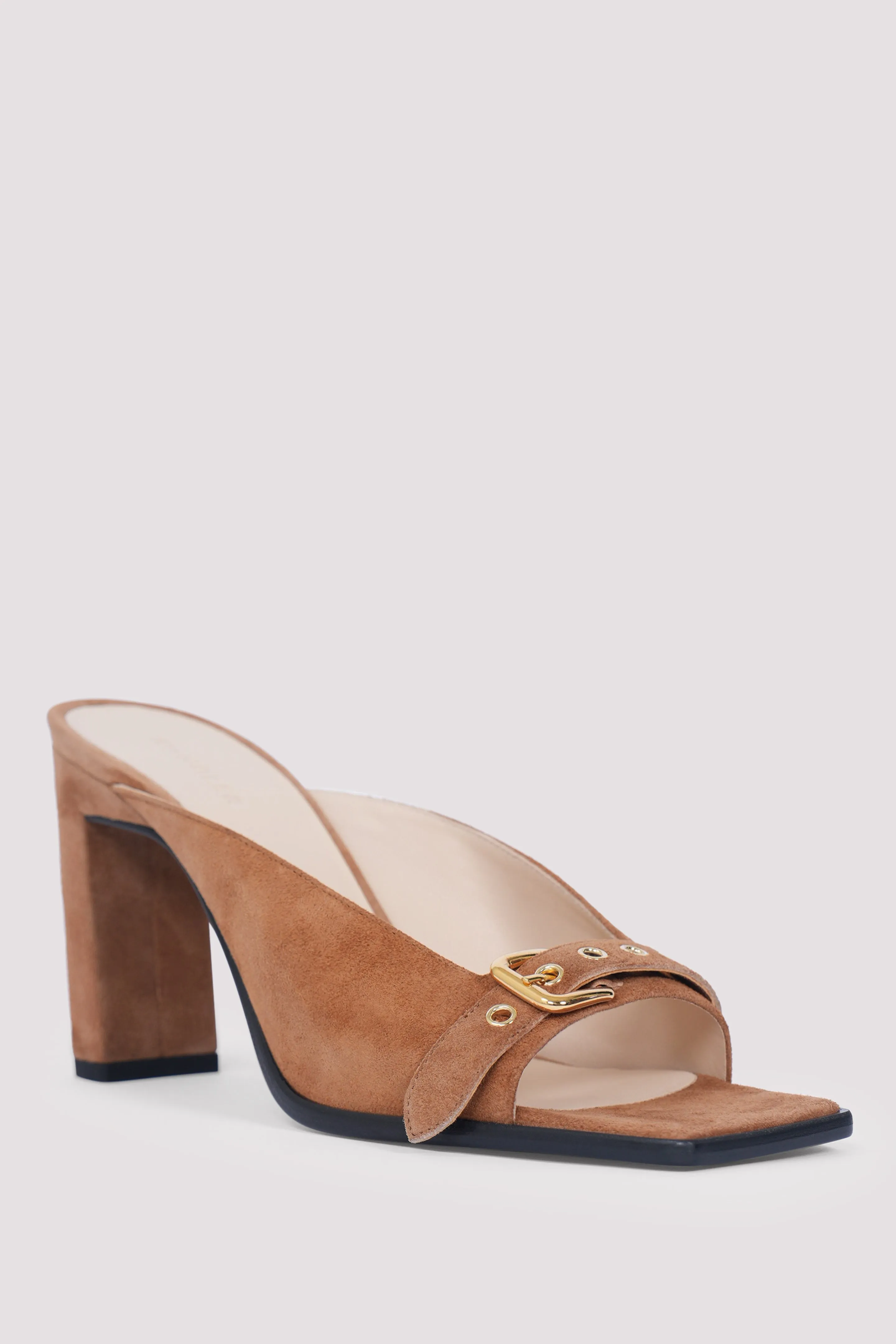Brown Isa 85 Buckle Sandals
